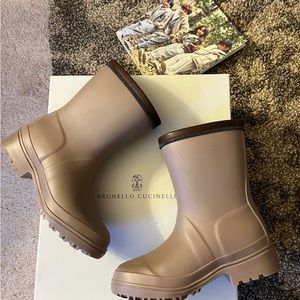 Brunello Cucinelli Kids ankle boots size 31/32